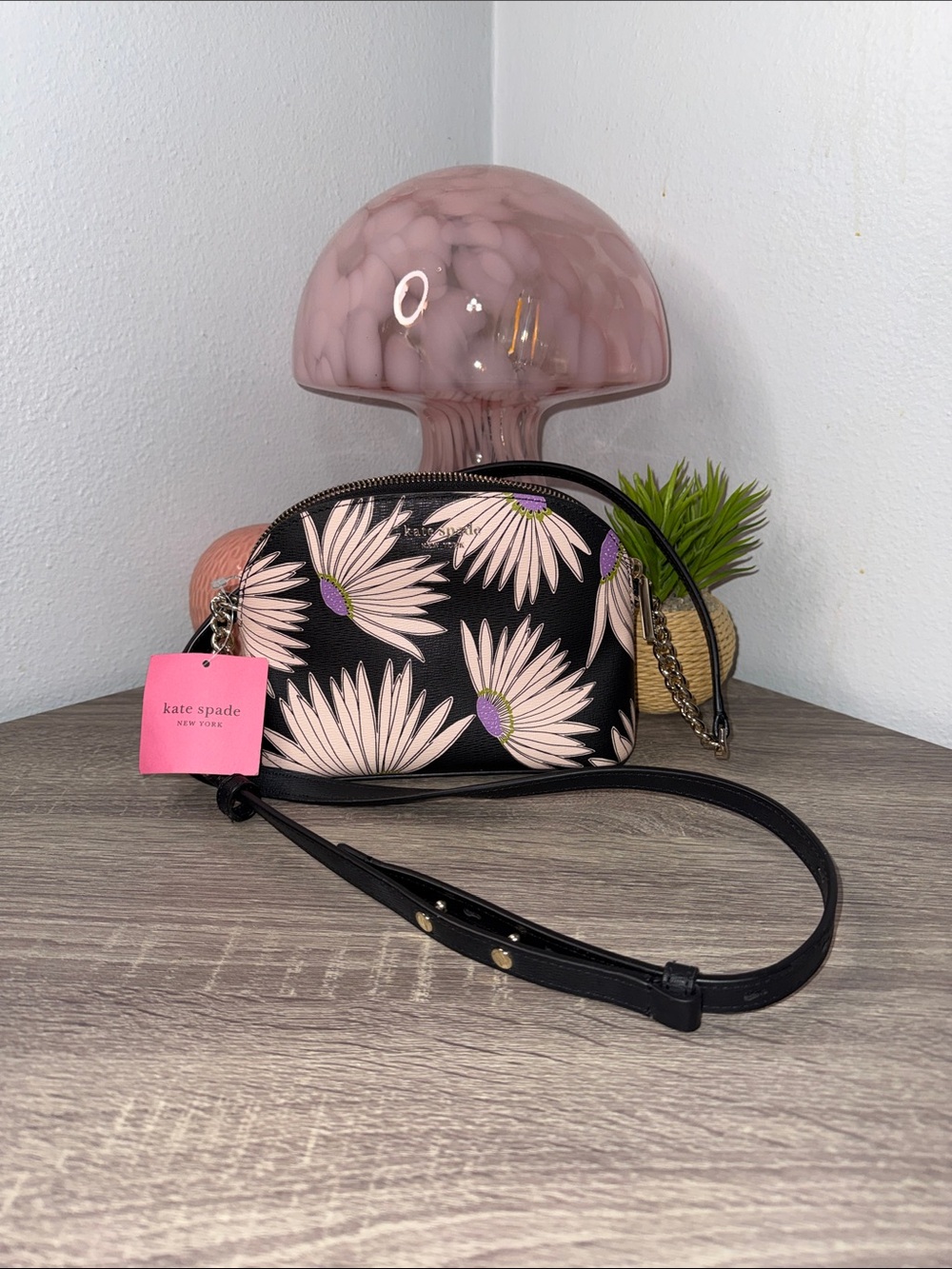 Kate Spade Spencer Falling Flower Small Dome Crossbody